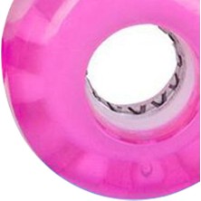 Aututer 4pcs Aydınlık Silindir Skate Wheels Longboard Çift Sıralı Paten Pembesi Için Aydınlatıyor (Yurt Dışından)