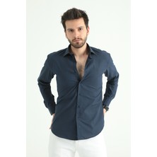Modaplaza Erkek U.kol Slimfit Gömlek 1064