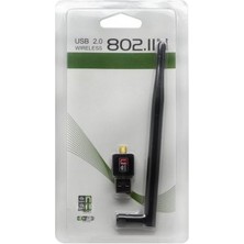 Hb Kablosuz 1200 Mbps USB 2.0 Mini Wifi Adaptörü 802.11N / G / B Kablosuz Alıcı