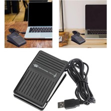 Yeajion Pc Bilgisayar Oyunları İçin USB Ayak Pedal Anahtarı Kontrol Klavye Eylem (Yurt Dışından)