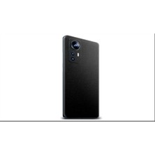 ECR MOBILE Xiaomi Mi 12 Pro Mat Siyah Arka Kaplama