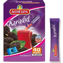 Altıncezve Karadut Aromalı Tek İçimlik İçecek Tozu 40 x 1.5 Gr