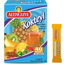 Altıncezve Kokteyl Aromalı Tek İçimlik İçecek Tozu 40 x 1.5 Gr