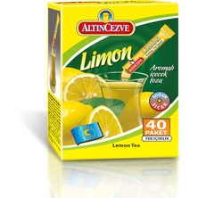 Altıncezve Limon Aromalı Tek İçimlik İçecek Tozu 40 x 1.5 Gr