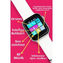Pazariz Akıllı Saat Nabız ve Tansiyon Ölçer Arama Özellikli Çift Tuş Aktif T500 Son Sürüm Ios/androıd Uymlu
