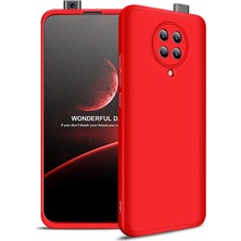 Ekolaks Xiaomi Redmi K30 Pro Kılıf 360 3 Parçalı Tam Korumalı Mat Sert Kapak