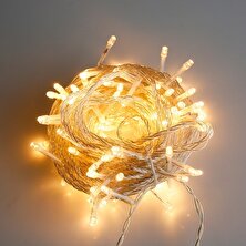 Pazariz Cicican Gün Işığı LED Işık Fişli Kumandalı 8 Modlu 100 Ledli 5 Metre