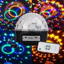 Pazariz Ferled Mp3 Çalar Hoparlör Disko Sahne Topu Rgb LED Işık