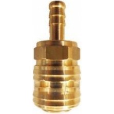Netmar Sarı Pirinç Otomatik Rakor Hortum Gövde 10 mm