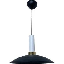 Rsylight  Rsylight Retro Metal Dekoratif Siyah Rustik Tekli Sarkıt Avize Çap 35 cm