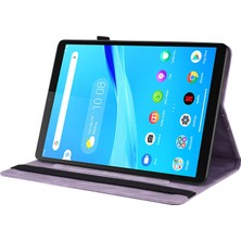 Lenovo Tab M8 Hd/m8 Fhd Kelebek Çiçek Tablet Kılıfı Için Kırmızı (Yurt Dışından)