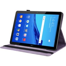 Huawei Mediapad T5 Için Tablet Kılıfı Mor (Yurt Dışından)