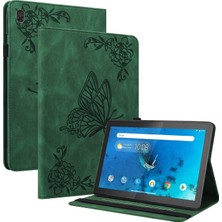 Lenovo Tab M10 TB-X605L/X605F Deri Tablet Kılıf Için Altın Gül (Yurt Dışından)