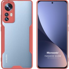 Microsonic Xiaomi Mi 12 Kılıf Paradise Glow Pembe