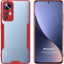 Microsonic Xiaomi Mi 12 Kılıf Paradise Glow Kırmızı