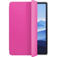 Microsonic Apple iPad Air 5.nesil 2022 Kılıf (A2588-A2589-A2591) Slim Translucent Back Smart Cover Pembe