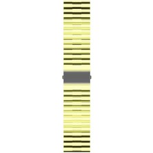 Ceponya Galaxy Watch 46MM Krd-27 Şeffaf Renkli Transparan Silikon Kordon