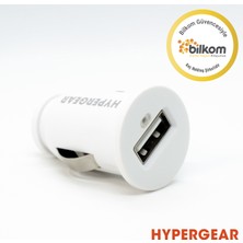 Hypergear 2.1A 2x Hızlı Araç Şarj Aleti Set Micro Kablo Beyaz