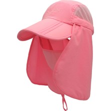 Yuekeda 360 Derece Anti-Ultraviyole Güneşlik Boyut Çocuk Pembe (Yurt Dışından)