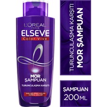 Elseve Turunculaşma Karşıtı Mor Saç Bakım Seti -Mor Şampuan 200ML + Renk Düzeltici Saç Maskesi 150ML