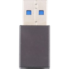 Hua3C C 4K 60Hz USB 3.1 Tip C Dişi Ila Mini Dp Dişi Adaptör Dönüştürücü MacBook Chromebook Pixel Için Gümüş  (Yurt Dışından)