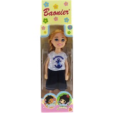 Baonier Denizci Elbiseli 14 cm Sarışın Tekli Kız Bebek