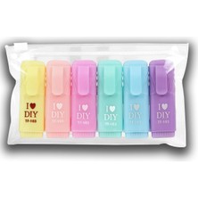 Şehri Lazer Vtk Fosforlu Kalem Mini 6 'lı Set