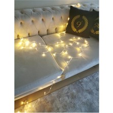 Pazariz 10 Metre 100 Ledli Eklenebilir Ip LED Işık - Yılbaşı Süsü Günışığı 220V