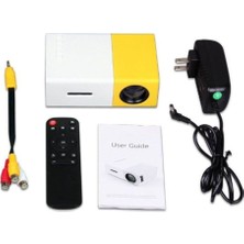 Pazariz 1920X1080 LED Mini Taşınabilir Projeksiyon Cihazı  HDMI + USB