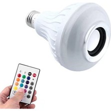 Pazariz Uzaktan Kumandalı Bluetooth/flashlı USB LED Ampül