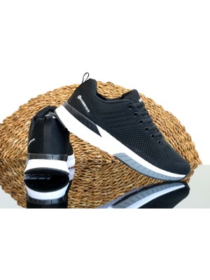 Konfores 1208 Anatomik Taban  Sneakers Ayakkabı   NKT01208 SIYAH Beyaz 43