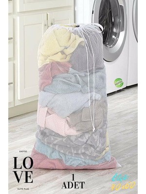 Easyso Çamaşır Yıkama Filesi 40X60CM Çorap Çamaşır Perde Yıkama Filesi