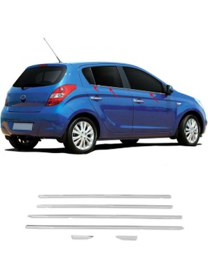 Ekinoks Hyundai I20 Krom Cam Çıtası (6parça) 2012-2014 Arası P.çelik