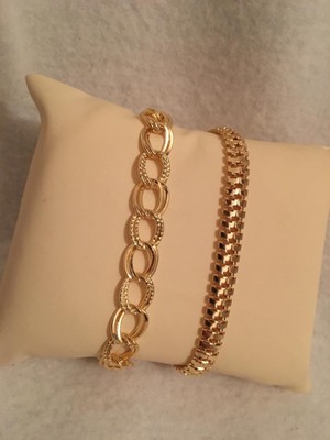 Bers Aksesuar Kadın Altın Kaplama Kararmaz Kombin Bileklik