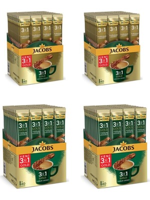 Jacobs 40LI 18 gr Yoğun Içim Lezzet 2li + 40LU Yumuşak Içim 18 gr Lezzet 2li