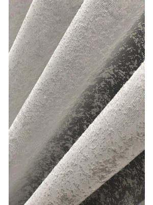 Evdepo Home Kullanıma Hazır Ekstraforlu Pilesiz Tül Perde Tek Kanat - Ekru 100 x 250 cm
