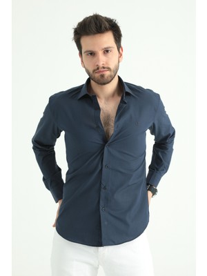 Modaplaza Erkek U.kol Slimfit Gömlek 1064