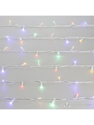 Pazariz 10MT LED Eklenmeli Yılbaşı Süsü Multi Renk