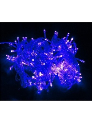 Pazariz Artte 10 Metre LED Yılbaşı Ağacı Işığı Mavi