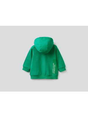 Benetton Yazılı Sweatshirt