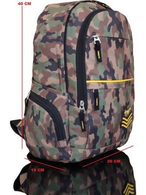 Konfores 1169   Anatomik Sırt Çantası   NKT01169 Haki Tek Ebat