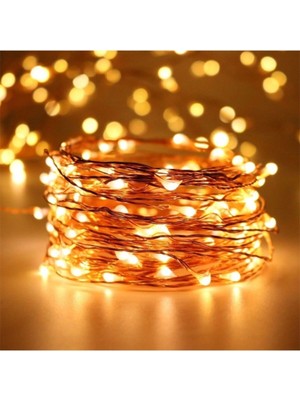 Pazariz 10 mt 100 Ledli Eklenebilir Ip LED Yılbaşı Süs