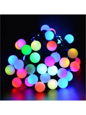 Pazariz 5 mt Boncuk LED Yılbaşı Süsü Iç Mekan
