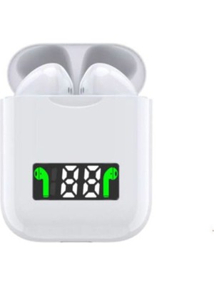 Pazariz I99 Tws Kablosuz Dokunmatik LED Göstergeli Bluetooth Kulaklık Beyaz