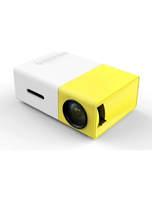 Pazariz LED Mini Projeksiyon Cihazı Ev Sineması Hdmi+Usb 1920 x 1080