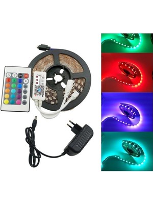 Pazariz Rgb LED Uzaktan Kumandalı Şerit LED 5 Metre