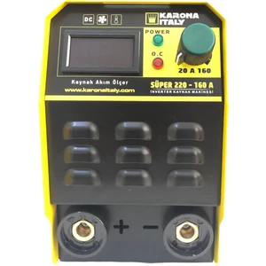 Karona Italy Inverter Kaynak Makinası Mma 160 Amper