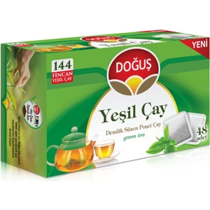 Yeşil Çay Demlik Poşet Çay 48'li