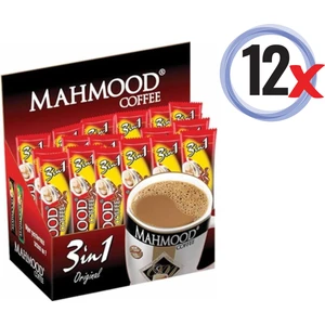 Mahmood Coffee 3ü 1 Arada Hazır Kahve 48 Adet X 18 Gram (1 Koli - 12'li)