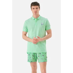John Frank Deniz Şort All Over Cepli Mayo Short Erkek Mayo Short JFSSSWL16FBULLDOG